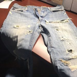 Shredded Classic Abercrombie & Fitch Jeans